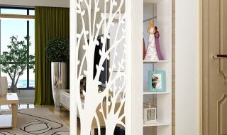 屏风隔断效果图 屏风隔断效果图