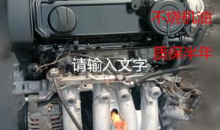桑塔纳2000发动机