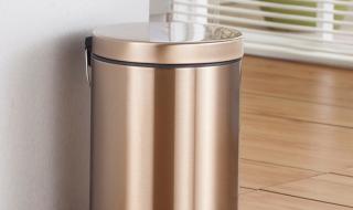 不锈钢脚踏式垃圾桶