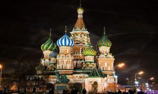 在莫斯科郊外的晚上